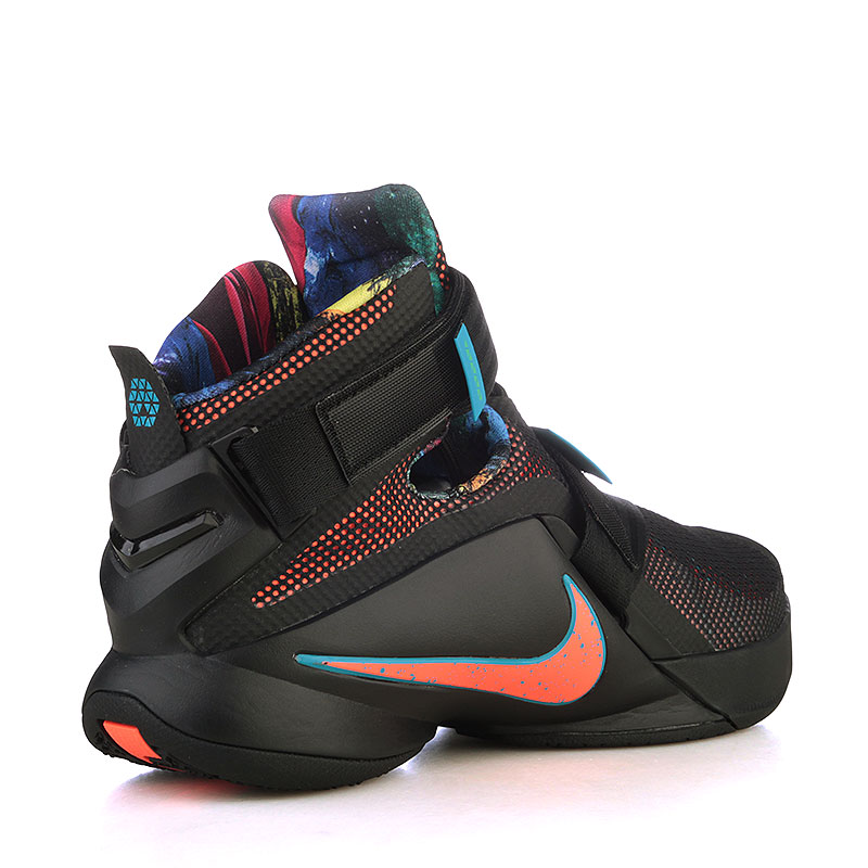мужские черные баскетбольные кроссовки Nike Lebron Soldier IX 749417-084 - цена, описание, фото 2